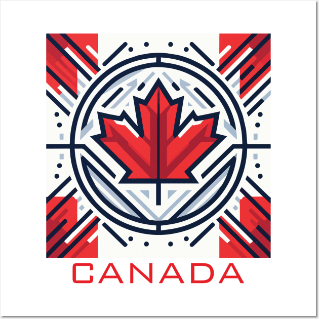 Celebrate Canada Day Wall Art by Heartsake